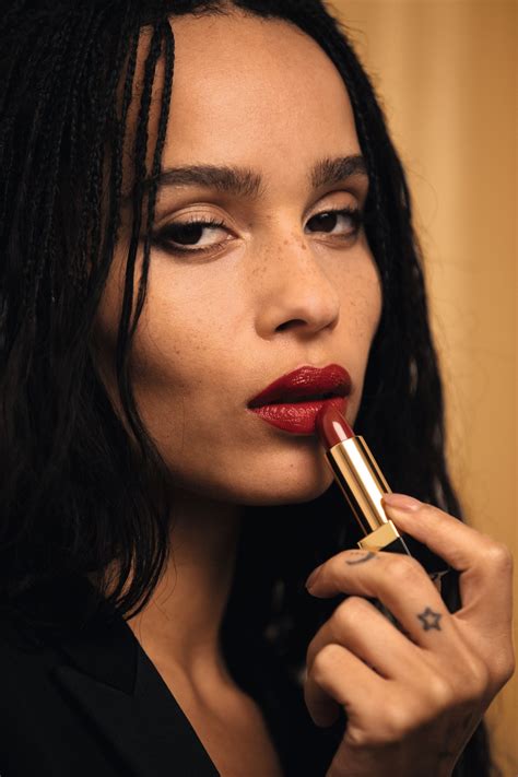 ysl maris nude|Zoe Kravitz Talks Stress.